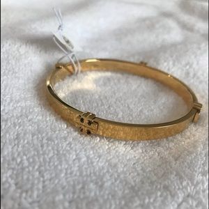 Tory Burch Logo Bangle Bracelet